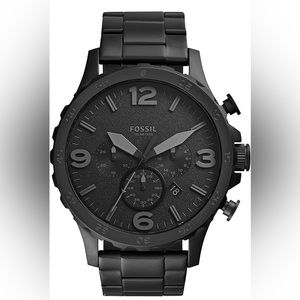 Fossil Nate Men's Watch with Oversized Chronograph Watch Dial and Stainless